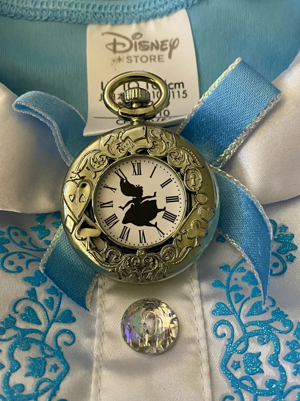 Disney Store Alice in the Wonderland Costume Dress